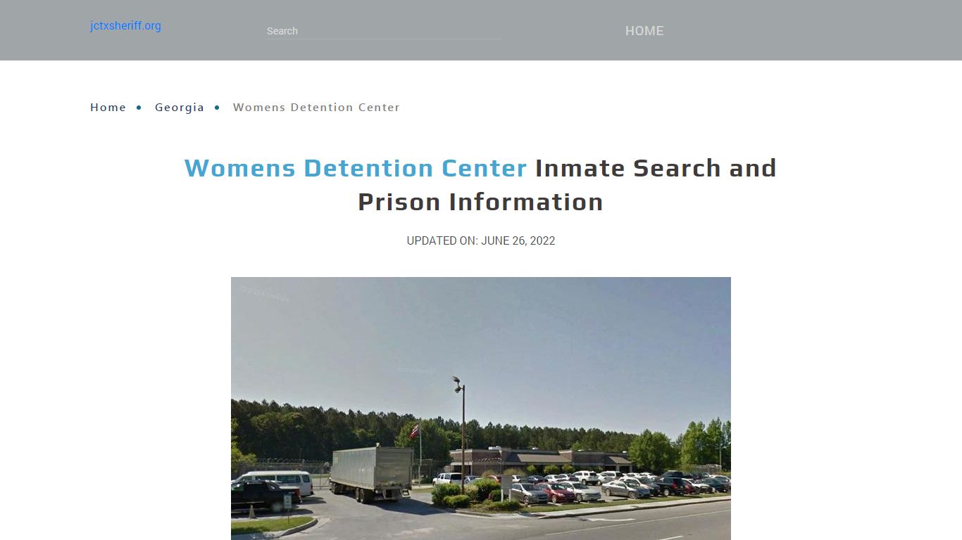 Womens Detention Center Inmate Search and Prison Information