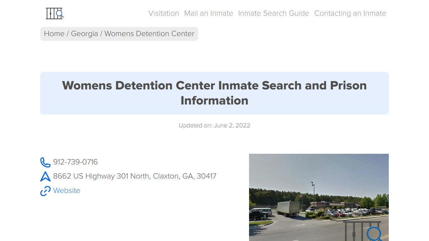 Womens Detention Center Inmate Search and Prison Information